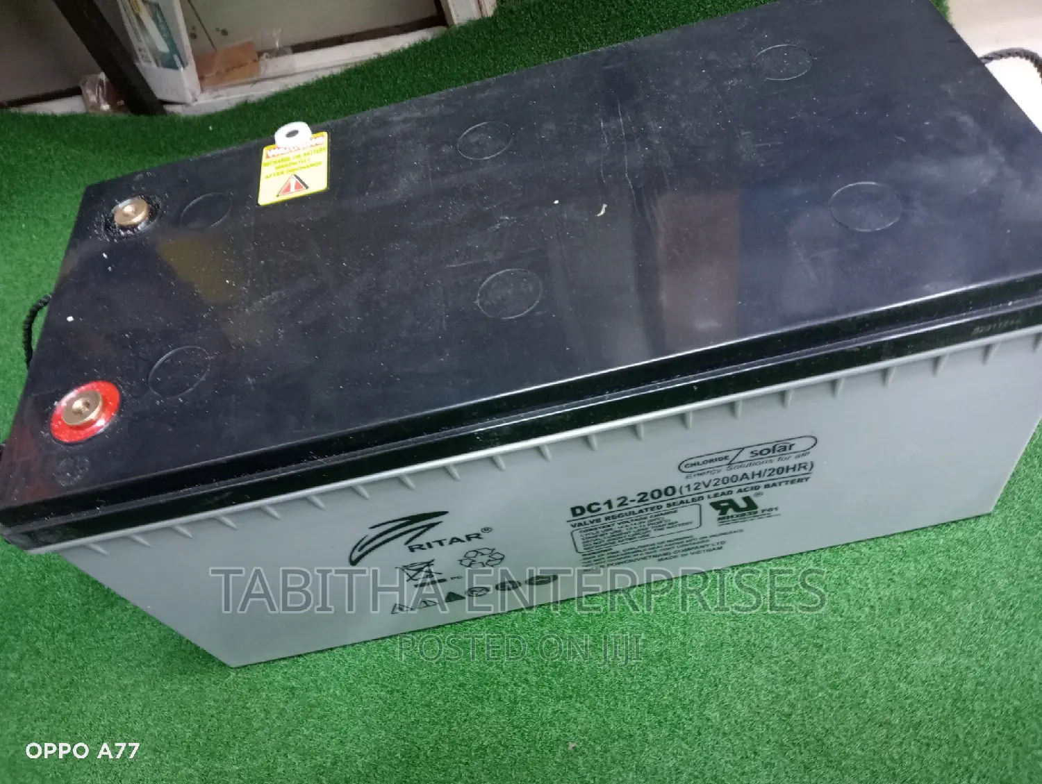 Ritar 200ah 12v Solar Battery