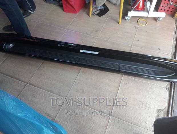 Side Step Covers Fj 200 V8 Side Steps Black - main view