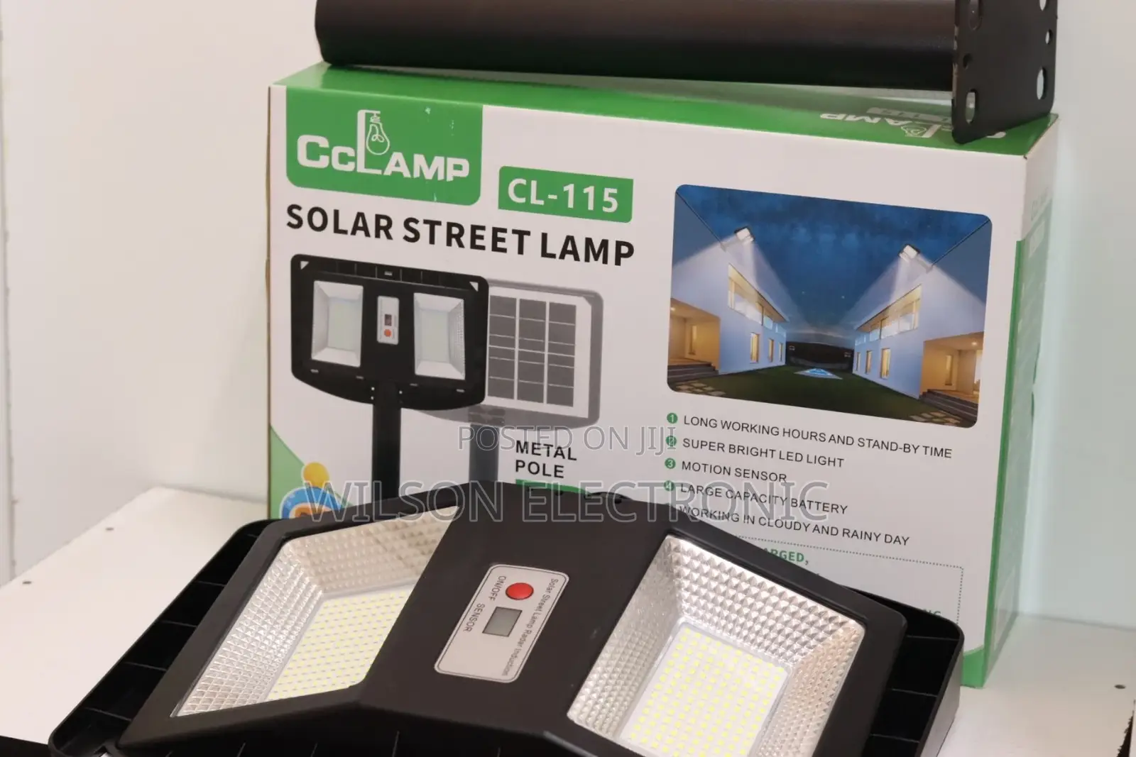 Solar Streets Lights. 300w Motion Sensor.