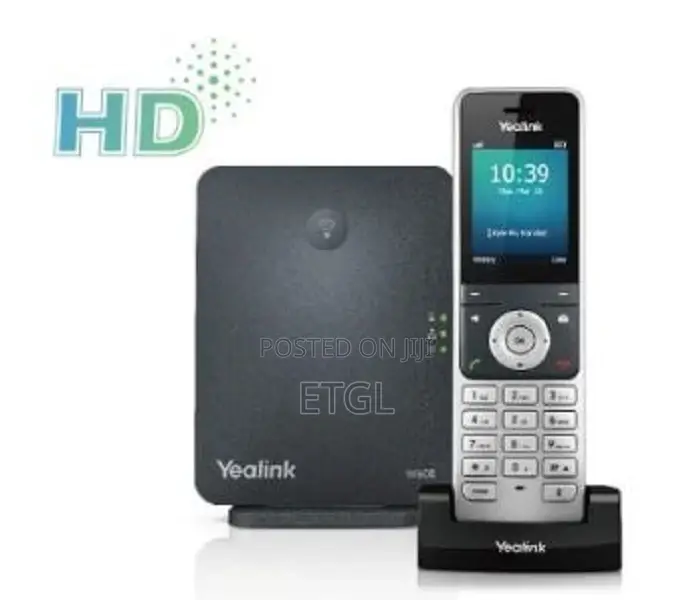 Yealink W60P Wireless DECT IP Phone With Basestation