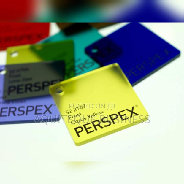 Perspex Sheet Yellow in Color - main view