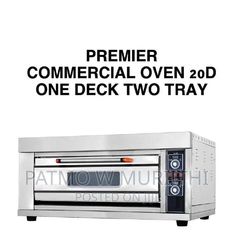 Premier Commercial Electric Oven 2 Deck