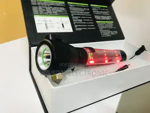 Multifunction Flashlight/ Solar Rechargeable Torch
