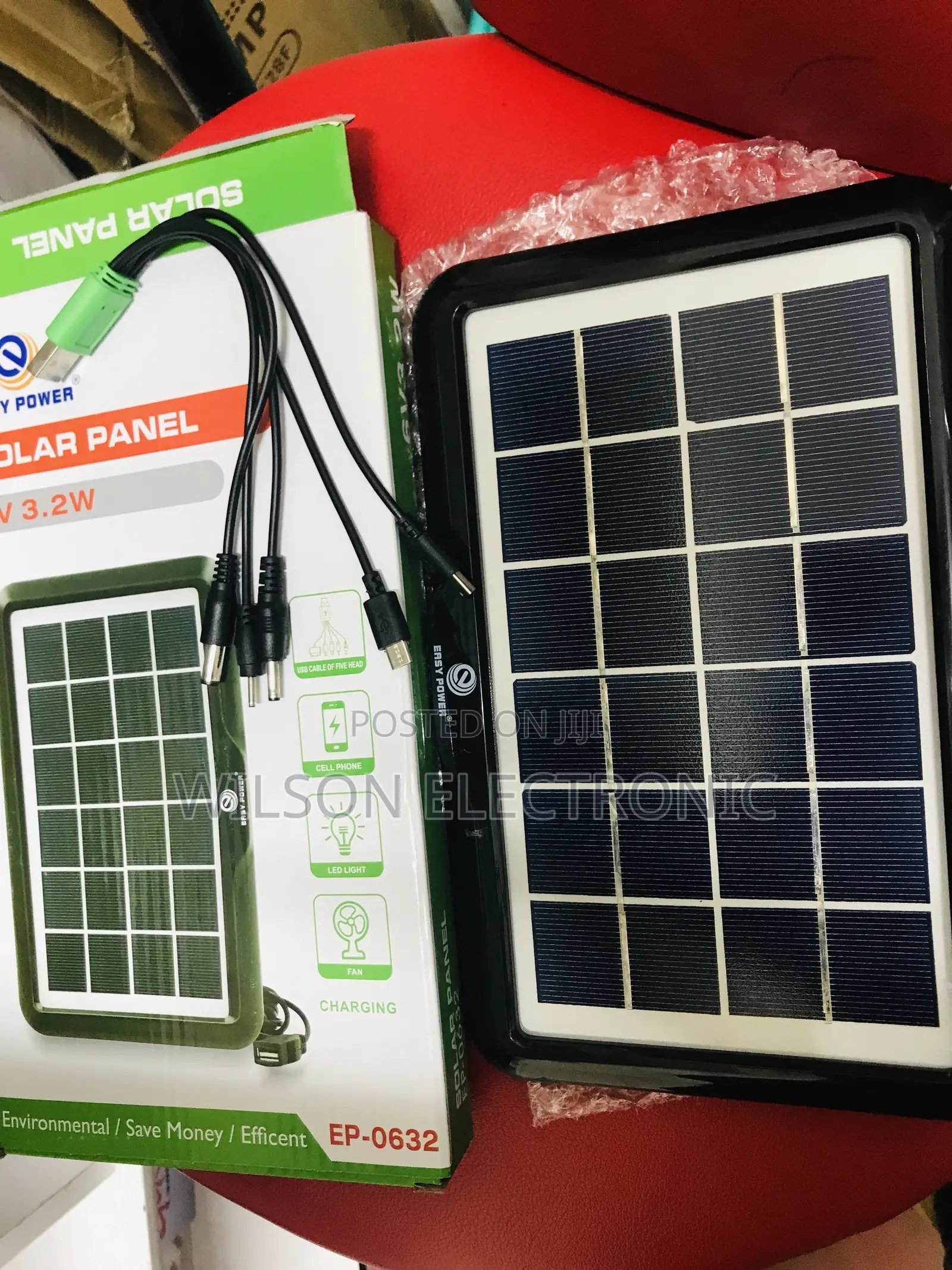 Phone Charging Solar Panel. 6v/3.2w