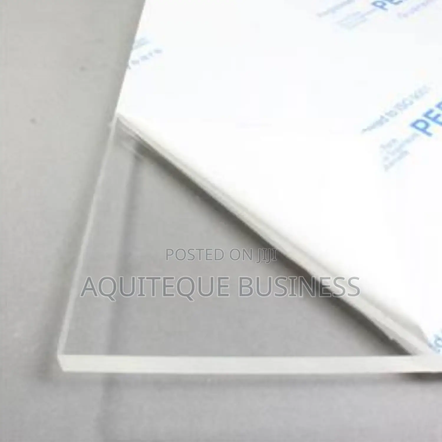 Perspex Sheet. Clear Perspex