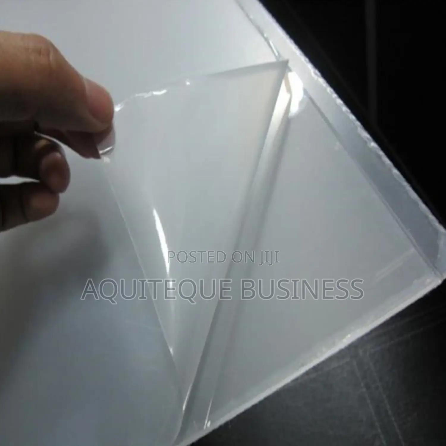 Perspex Sheet. Measurements 4ftx8ft