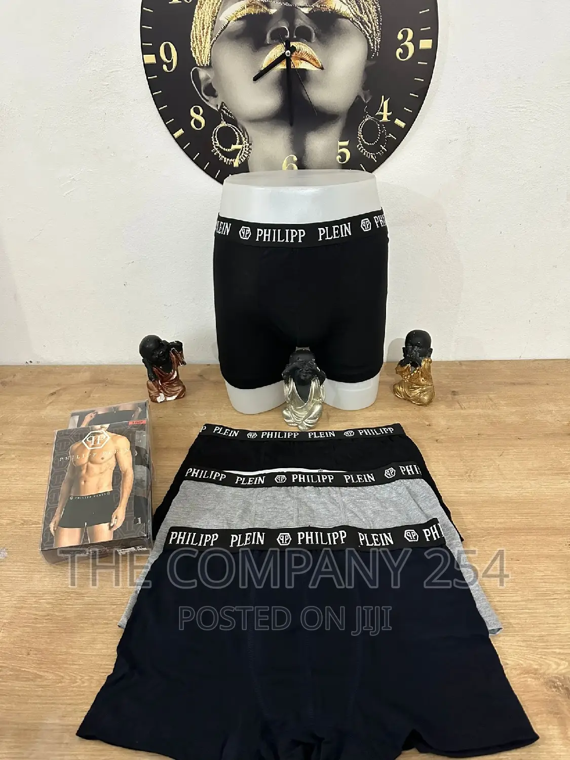 Phillip Plein Calvin Klein Tommy Hilfiger 3 in 1 Men's Boxer