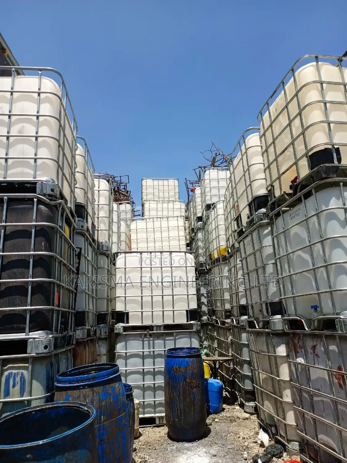 Steel Cage Water Tank