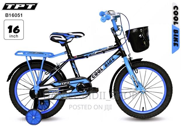 Cool Kids Bike 16inch Blue - main view