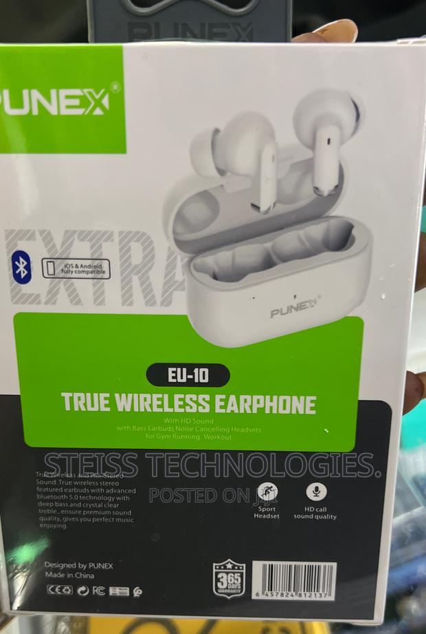 Punex EU-10 Wireless Earbuds. - thumbnail 2