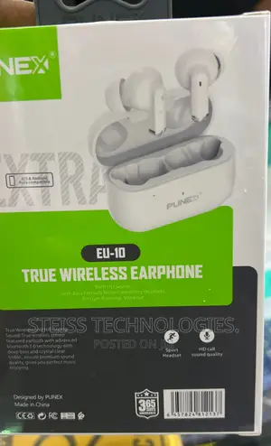 Punex EU-10 Wireless Earbuds.