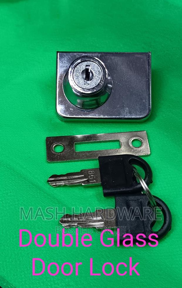 Double Glass Door Lock