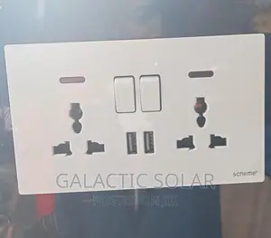 Twin Sockets With USB