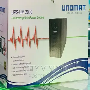 Unomat 2000va Ups Back-Up!! 2kva!! Unomat!!