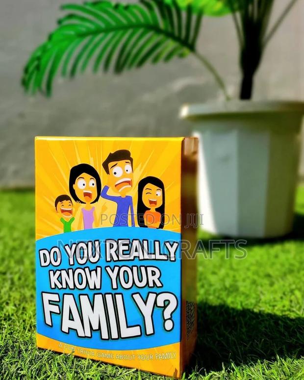 Do You Really Know Your Family? A Fun Family Game