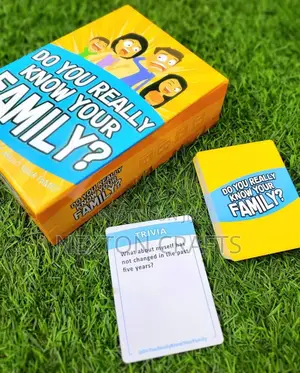 Do You Really Know Your Family? A Fun Family Game