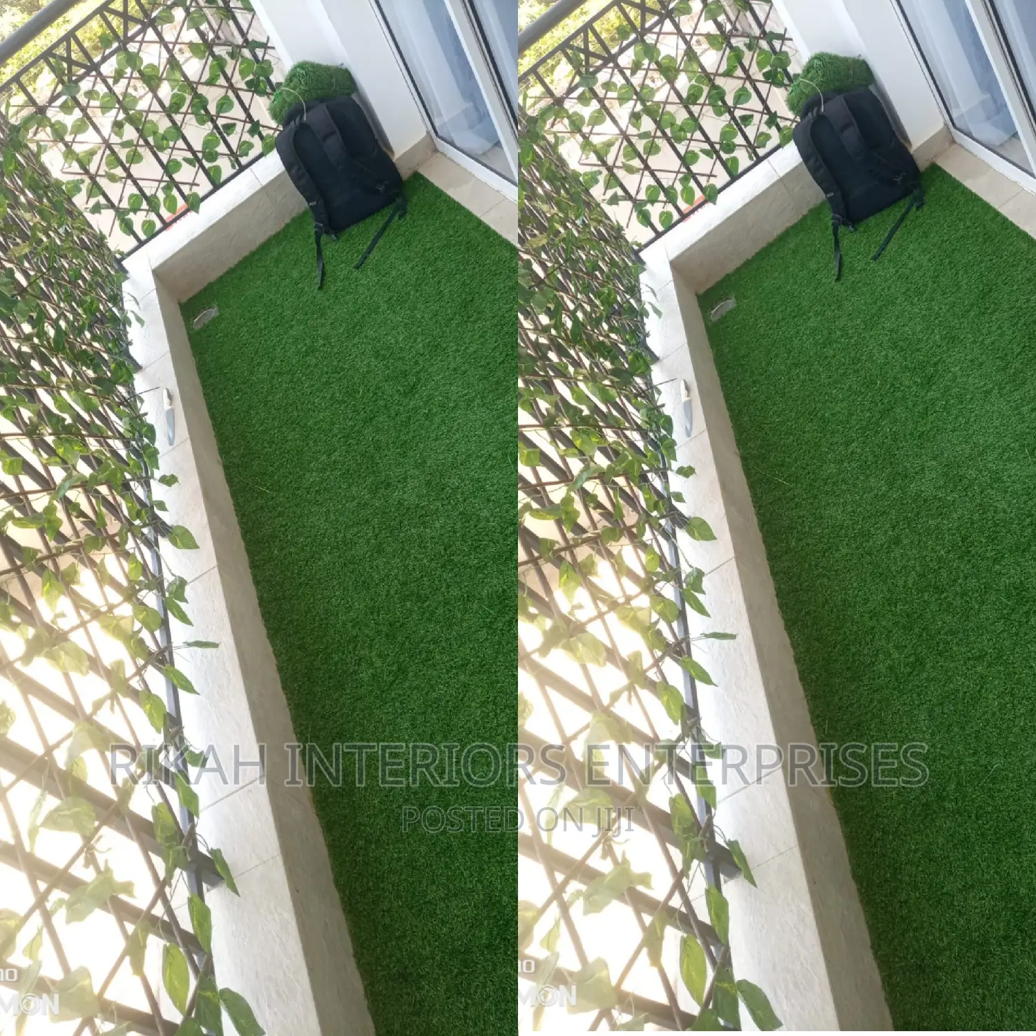 Extendable Balcony Fence Artificial Grass Carpets