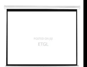 Projector Screen Manual 240 X 240 Cm ( 94 by 94 Inches)