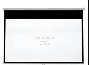 Projector Screen Manual 240 X 240 Cm ( 94 by 94 Inches)