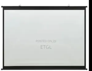 Projector Screen Manual 240 X 240 Cm ( 94 by 94 Inches)