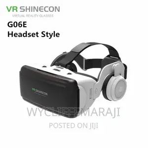 Vr Box Headset With Headphone and Remote