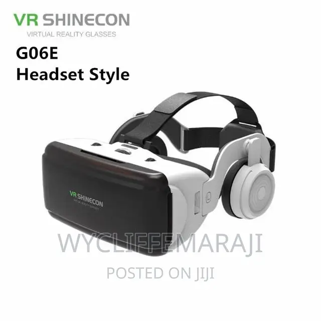 Vr Box Headset With Headphone and Remote