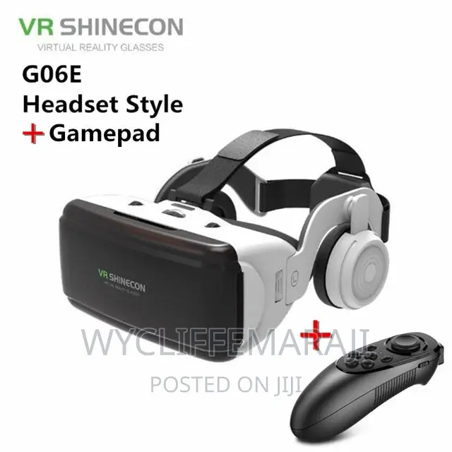 Vr Box Headset With Headphone and Remote