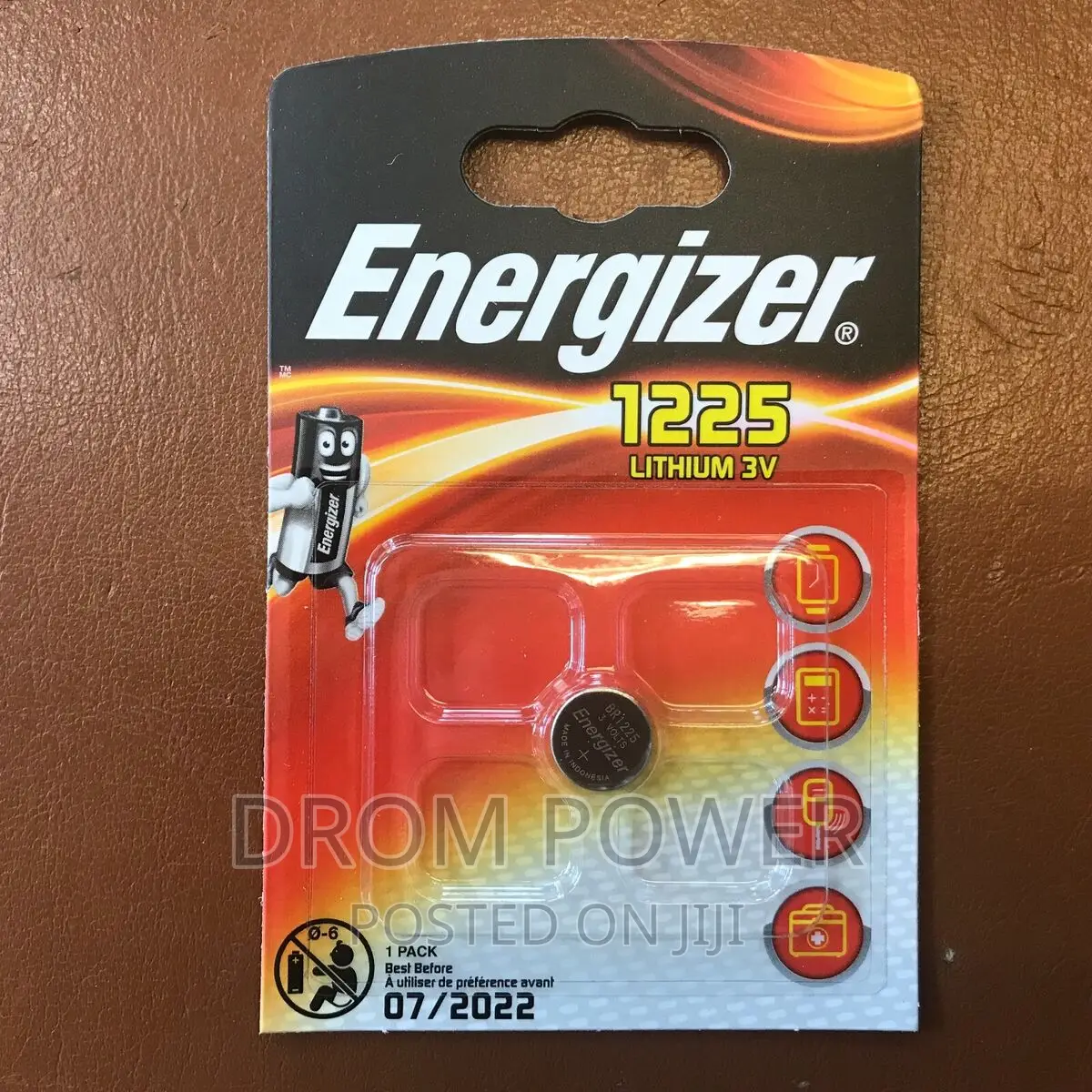 Energizer 1225 3v Lithium