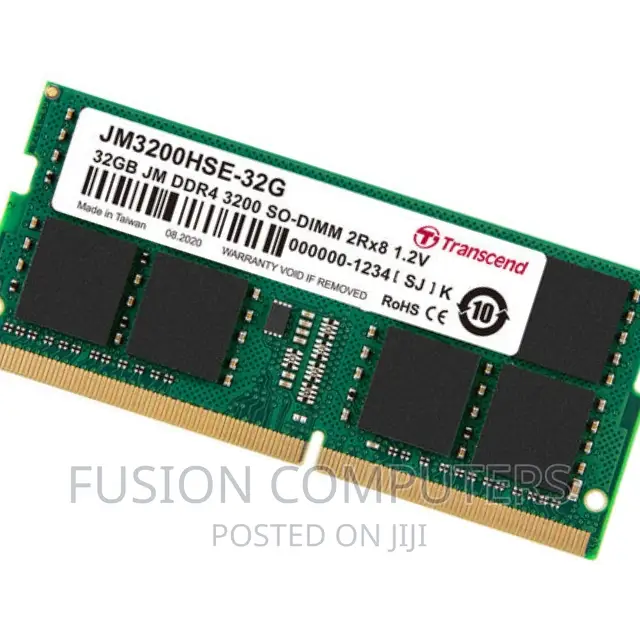 Transcend 32GB DDR4 3200mhz