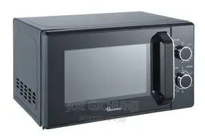 20 Liters Manual Microwave Black- Rm/573