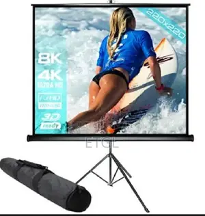 PROJECTOR SCREEN TRIPOD 200 by 200 Cm