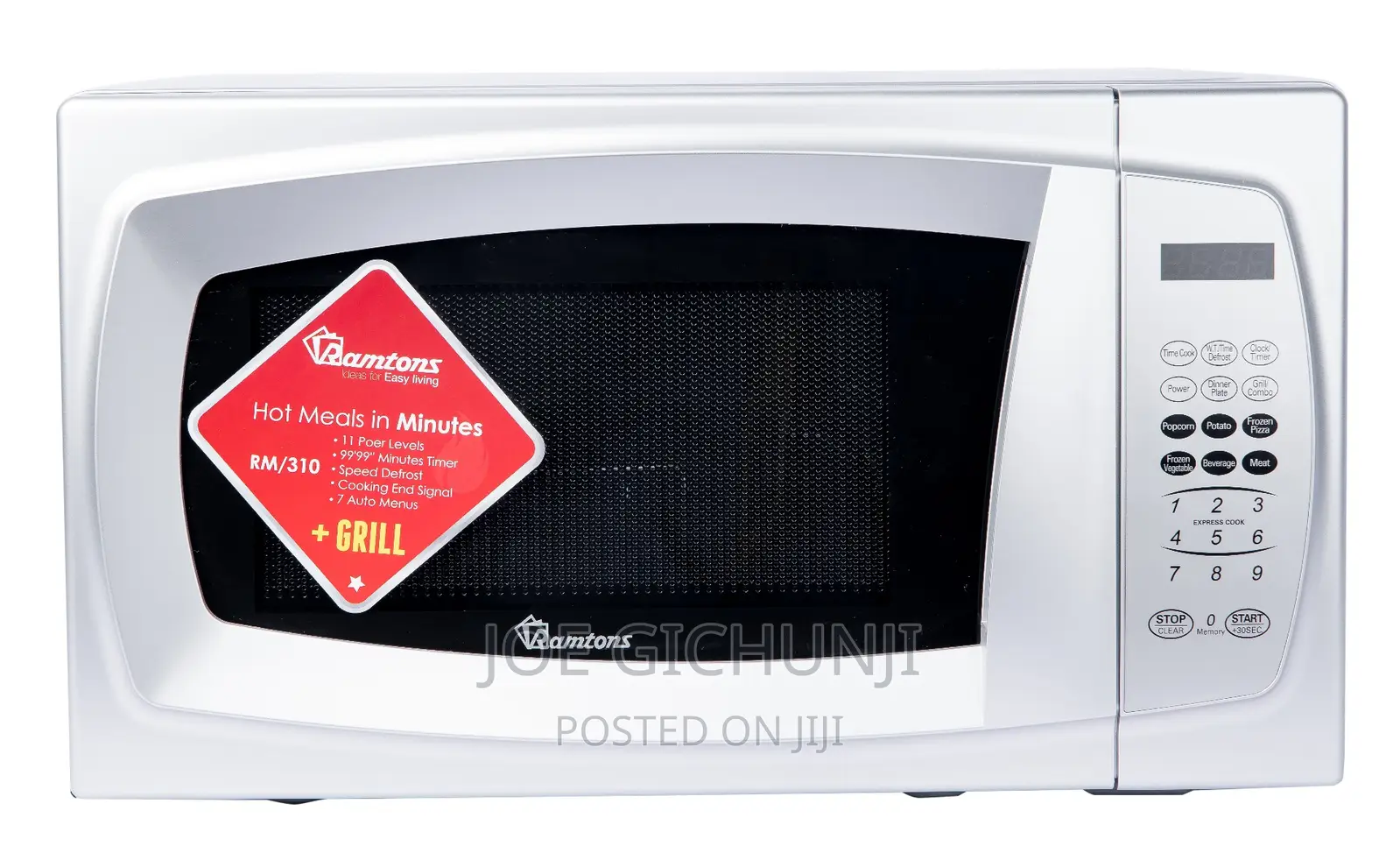20 Liters Microwave+Grill Silver- Rm/310