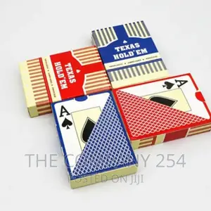 Plastic Pocker Playing Cards
Ksh.500