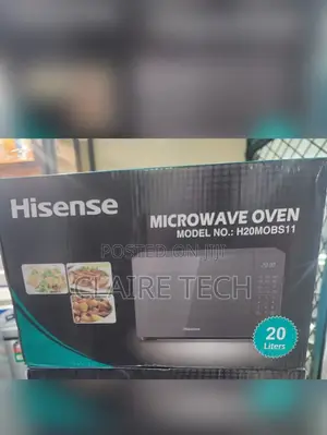 Black 20l Hisense Digital Microwave H20mobs11