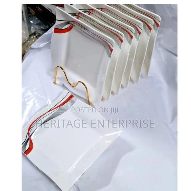 Plates, 6 PCS Square Mellamine Plates at **-