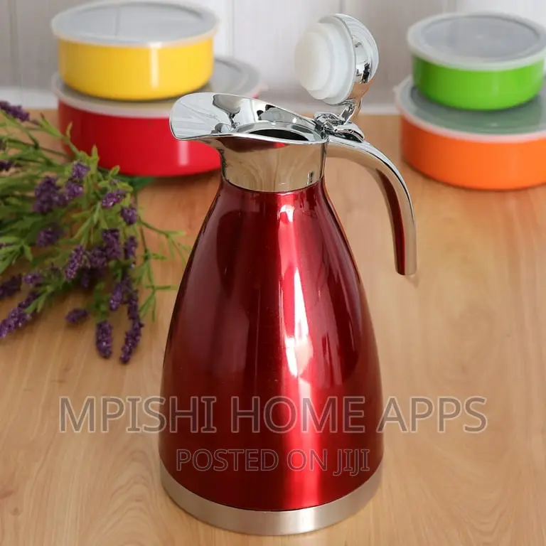 2 LTRS Peacock Vacuum Flask Stainless Steal