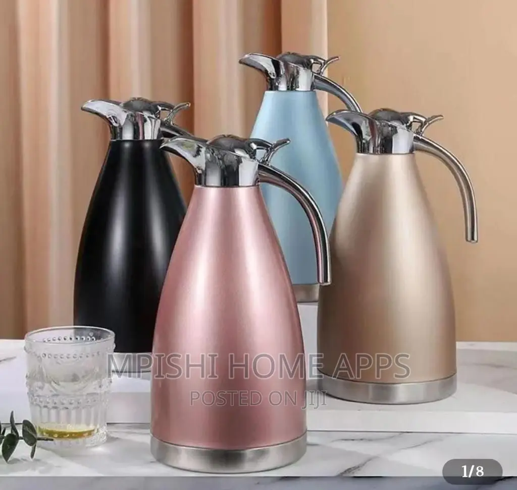 2 LTRS Peacock Vacuum Flask Stainless Steal