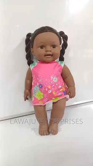 Cute Braided African Baby Doll