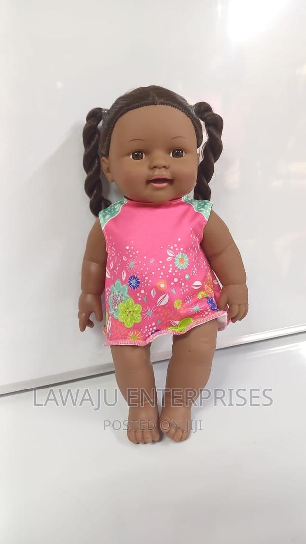 Cute Braided African Baby Doll - main view