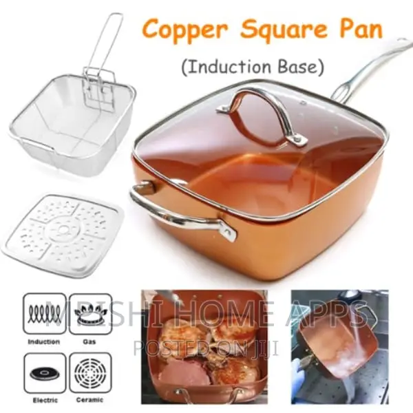 Copper Pan 9.5 Inch