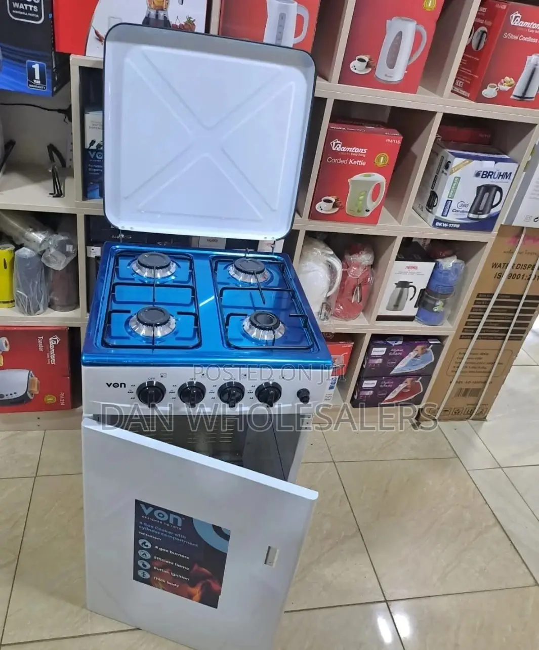 No Oven ,Von Cooker