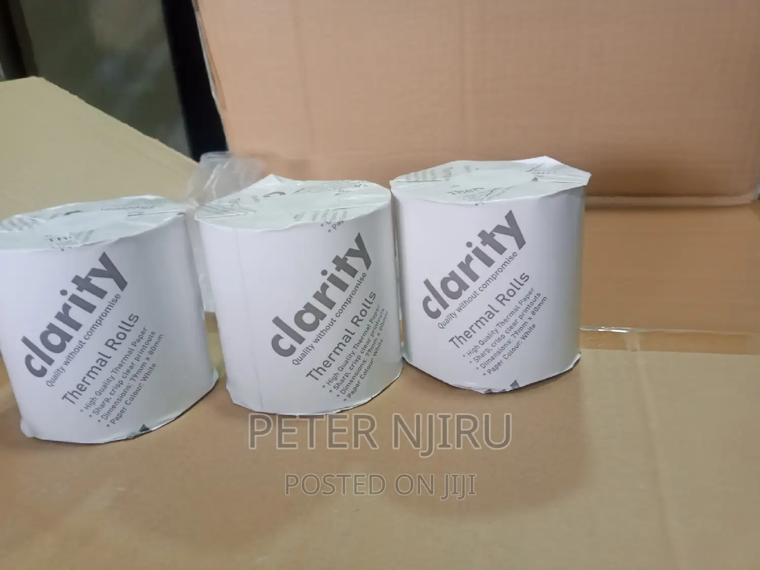 HIGH Quality Thermal Rolls (79 by 80mm).