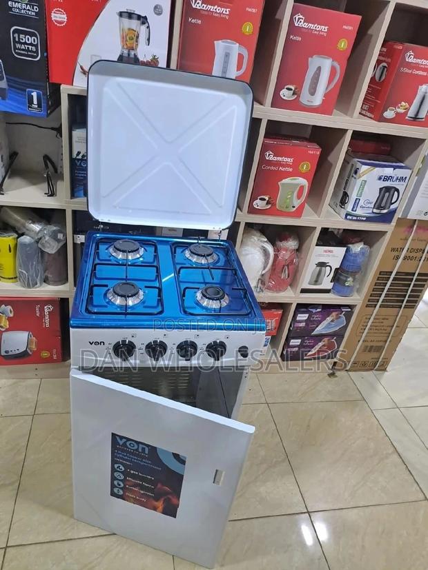 Free Standing 4gas Cooker Von With No Oven