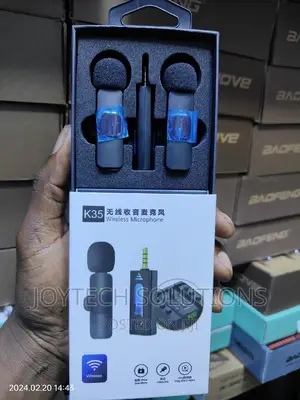 Camera Wireless Lapel Microphone. Wireless Lapel Microph