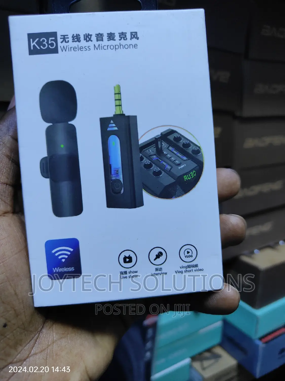 Original Phone / Camera Wireless Lapel Microphone
