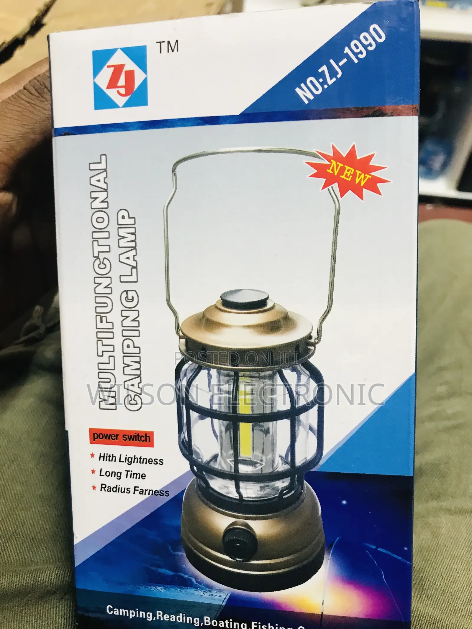 Multifunctional Solar Camping Lamp.