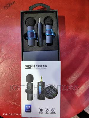 K-35 Wireless Collar Microphone Lapel Lavalier Omnidirection - thumbnail 2