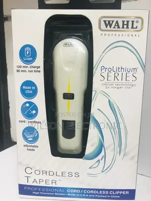 WAHL Cordless Shaver.