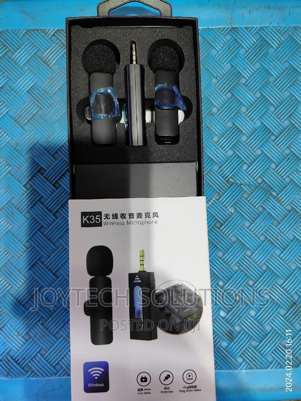 Phone Wireless Lapel Microphone. Wireless Microphone - main view