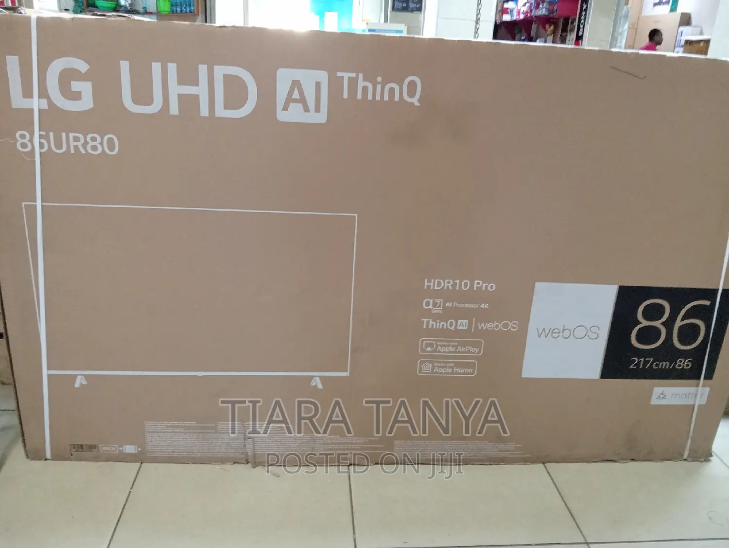 LG 86" Smart Uhd Ur80 LED TV